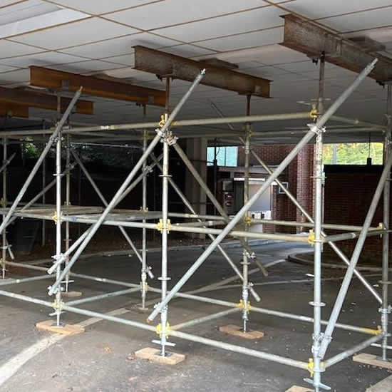 Building Soring Scaffolding Rental and Installation Services in Gulf Coast